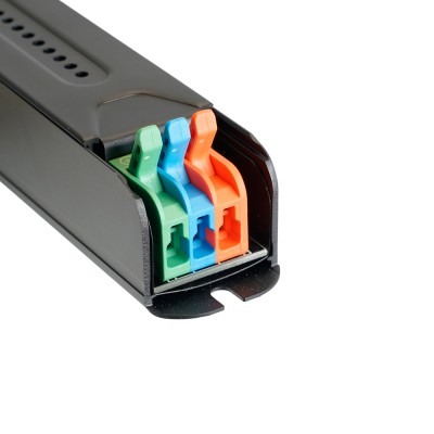 Трансформатор для светодиодной ленты с диммированием 200W 24V IP20 , клипсы, LB006