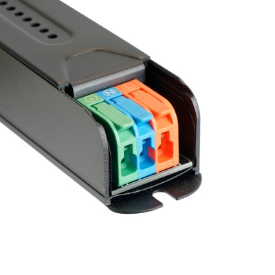 Трансформатор для светодиодной ленты с диммированием 200W 24V IP20 , клипсы, LB006