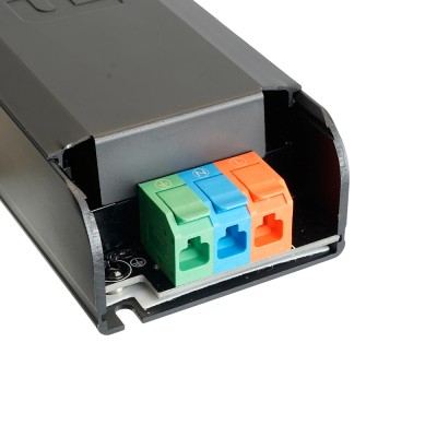 Трансформатор электронный для светодиодной ленты с плавным пуском и диммированием 400W 24V IP20, клипсы, LB004