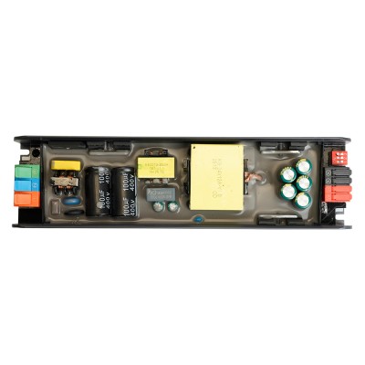 Трансформатор электронный для светодиодной ленты с плавным пуском и диммированием 400W 24V IP20, клипсы, LB004