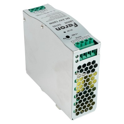 Трансформатор электронный для светодиодной ленты на DIN-рейку 120W 24V 40*125.2*113.5мм IP20, LB008