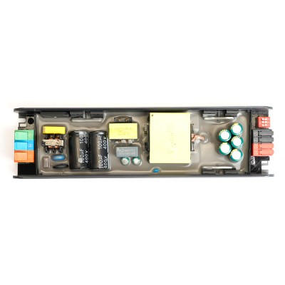 Трансформатор электронный для светодиодной ленты с плавным пуском и диммированием 300W 24V IP20, клипсы, LB004