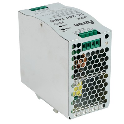 Трансформатор электронный для светодиодной ленты на DIN-рейку 240W 24V 63*125.5*113мм IP20, LB008