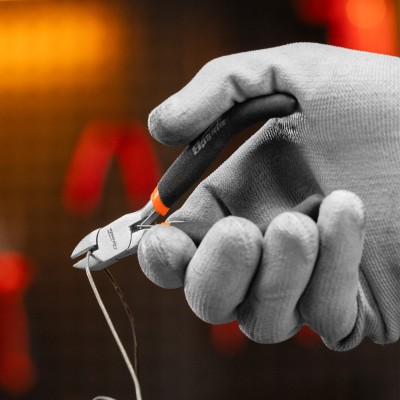 Бокорезы Mini, 130 мм, никелированные, авторазжим Sparta