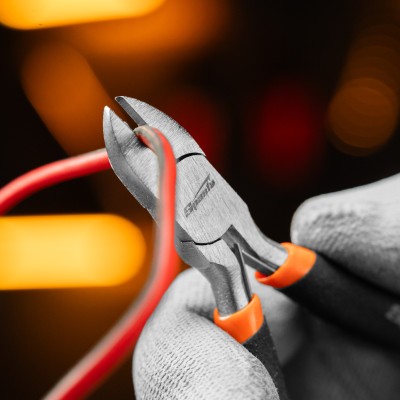 Бокорезы Mini, 130 мм, никелированные, авторазжим Sparta