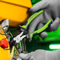 Бокорезы, 160 мм, фосфатирование, трехкомпонентные рукоятки Сибртех Бокорезы, 160 мм, фосфатирование, трехкомпонентные рукоятки Сибртех