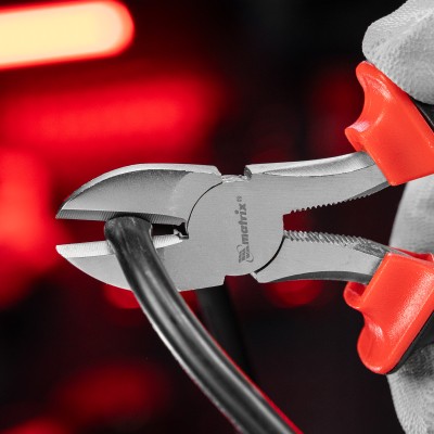 Бокорезы Nickel, 160 мм, никелированные, двухкомпонентные рукоятки Matrix