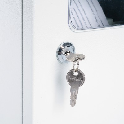 EBX60-3/1/6.1-54 Шкаф металлический ЩУРн-1/6 285*190*145 c DIN+МП IP54, серия ArcaMetal