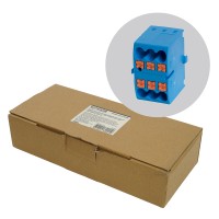 Зажим блочный (групп) для распред.тока нагрузки push-in на 6 точек, сеч 2,5 мм2, 450V, 24А, синий LD580 PTFIX 06/25 49750 Зажим блочный (групп) для распред.тока нагрузки push-in на 6 точек, сеч 2,5 мм2, 450V, 24А, синий LD580 PTFIX 06/25 49750