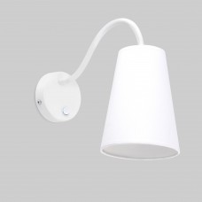 Настенный светильник с тканевым абажуром 2445 Wire White TK Lighting