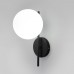 Настенный светильник со стеклянным плафоном 60147/1 черный Eurosvet