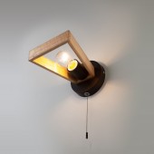 Настенный светильник в стиле лофт 70056/1 черный