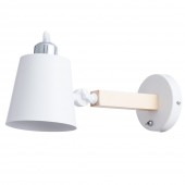 СВЕТИЛЬНИК НАСТЕННЫЙ ARTE LAMP A7141AP-1WH OSCAR E27