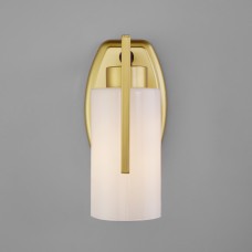 Настенный светильник со стеклянным плафоном 70126/1 черный Eurosvet