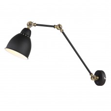 СВЕТИЛЬНИК НАСТЕННЫЙ ARTE LAMP A2055AP-1BK BRACCIO E27