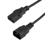 Шнур сетевой, евро-разъём С13/C14