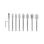 Наборы перовых сверл по дереву Kranz