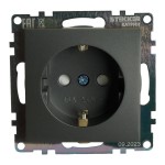 Розетки с защитными шторками