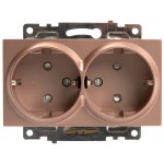 Розетки с защитными шторками