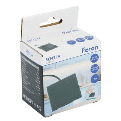 SEN33A 500W 220V датчик касания скрытый черный