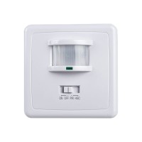 Датчик движения и освещенности 1200W 12m 140° белый, SEN1A/LX2000