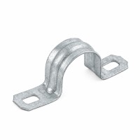 SMD-16-17 Скоба монтажная двухлапковая СМД 16-17 оцинк.сталь (уп 100 шт) 55384