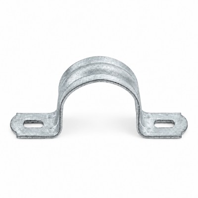 SMD-16-17 Скоба монтажная двухлапковая СМД 16-17 оцинк.сталь (уп 100 шт) 55384