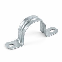 SMD-25-26 Скоба монтажная двухлапковая СМД 25-26 оцинк.сталь (уп 100 шт) 55387