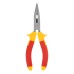 Длинногубцы изогнутые Insulated, 160 мм, двухкомпонентные рукоятки Matrix Professional