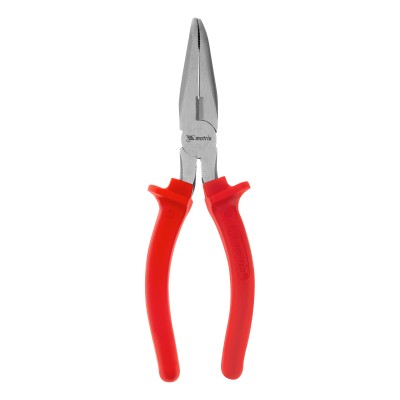 Длинногубцы изогнутые Econom, 200 мм, шлифованные, пластмассовые рукоятки Matrix Длинногубцы изогнутые Econom, 200 мм, шлифованные, пластмассовые рукоятки Matrix