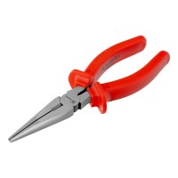 Длинногубцы прямые Econom, 180 мм, шлифованные, пластмассовые рукоятки Matrix Длинногубцы прямые Econom, 180 мм, шлифованные, пластмассовые рукоятки Matrix