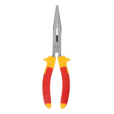 Длинногубцы прямые Insulated, 200 мм, двухкомпонентные рукоятки Matrix Professional Длинногубцы прямые Insulated, 200 мм, двухкомпонентные рукоятки Matrix Professional