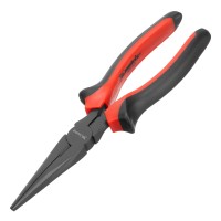 Длинногубцы прямые Black Nickel, 200 мм, двухкомпонентные рукоятки Matrix Длинногубцы прямые Black Nickel, 200 мм, двухкомпонентные рукоятки Matrix