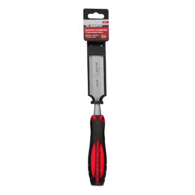 Долото-стамеска "Тигровый глаз", 28 мм, двухкомпонентная обрезиненная рукоятка Matrix