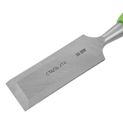 Долото-стамеска, 38 мм, двухкомпонентная рукоятка Сибртех Долото-стамеска, 38 мм, двухкомпонентная рукоятка Сибртех