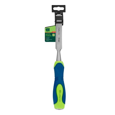 Долото-стамеска, 18 мм, двухкомпонентная рукоятка Сибртех Долото-стамеска, 18 мм, двухкомпонентная рукоятка Сибртех