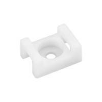 Площадка для крепления стяжки 22x16х4 мм, белая (100 шт/уп) REXANT Площадка для крепления стяжки 22x16х4 мм, белая (100 шт/уп) REXANT