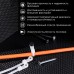 Стяжка нейлоновая под винт 100x3,6мм, белая (100 шт/уп) REXANT