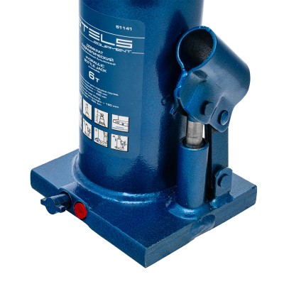 Домкрат гидравлический бутылочный телескопический, 6 т, h подъема 190-480 мм Stels