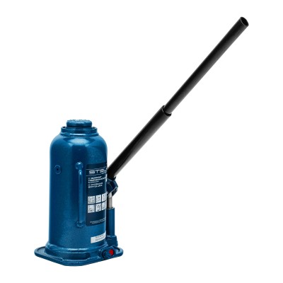 Домкрат гидравлический бутылочный, 16 т, h подъема 227-457 мм Stels Домкрат гидравлический бутылочный, 16 т, h подъема 227-457 мм Stels