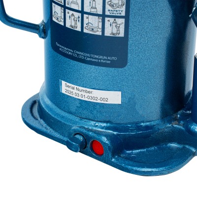 Домкрат гидравлический бутылочный, 20 т, h подъема 235-445 мм Stels Домкрат гидравлический бутылочный, 20 т, h подъема 235-445 мм Stels