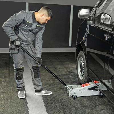 Домкрат гидравлический подкатной профессиональный, быстрый подъем, 3 т, 130-465 мм. Quick Matrix Домкрат гидравлический подкатной профессиональный, быстрый подъем, 3 т, 130-465 мм. Quick Matrix