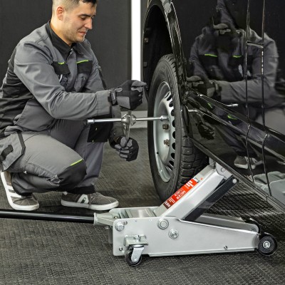 Домкрат гидравлический подкатной профессиональный, быстрый подъем, 3 т, 130-465 мм. Quick Matrix Домкрат гидравлический подкатной профессиональный, быстрый подъем, 3 т, 130-465 мм. Quick Matrix