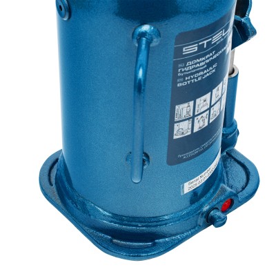 Домкрат гидравлический бутылочный, 20 т, h подъема 235-445 мм Stels Домкрат гидравлический бутылочный, 20 т, h подъема 235-445 мм Stels