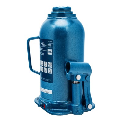 Домкрат гидравлический бутылочный, 20 т, h подъема 235-445 мм Stels Домкрат гидравлический бутылочный, 20 т, h подъема 235-445 мм Stels