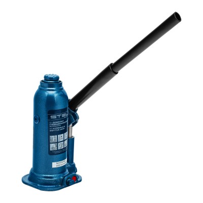 Домкрат гидравлический бутылочный, 4 т, h подъема 188-363 мм Stels Домкрат гидравлический бутылочный, 4 т, h подъема 188-363 мм Stels