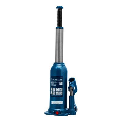 Домкрат гидравлический бутылочный, 5 т, h подъема 207-404 мм Stels