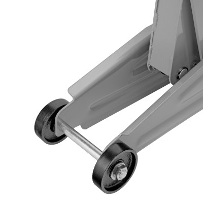 Домкрат гидравлический подкатной, 2 т, высота подъема 135-355 мм Matrix