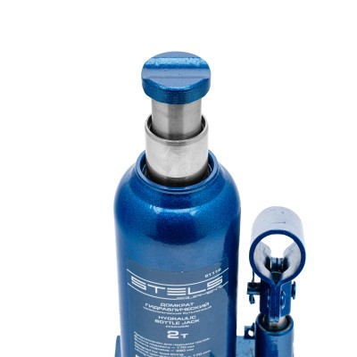 Домкрат гидравлический бутылочный телескопический, 2 т, H подъема 170-380 мм Stels