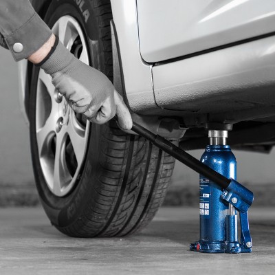 Домкрат гидравлический бутылочный, 6 т, h подъема 207-404 мм Stels Домкрат гидравлический бутылочный, 6 т, h подъема 207-404 мм Stels